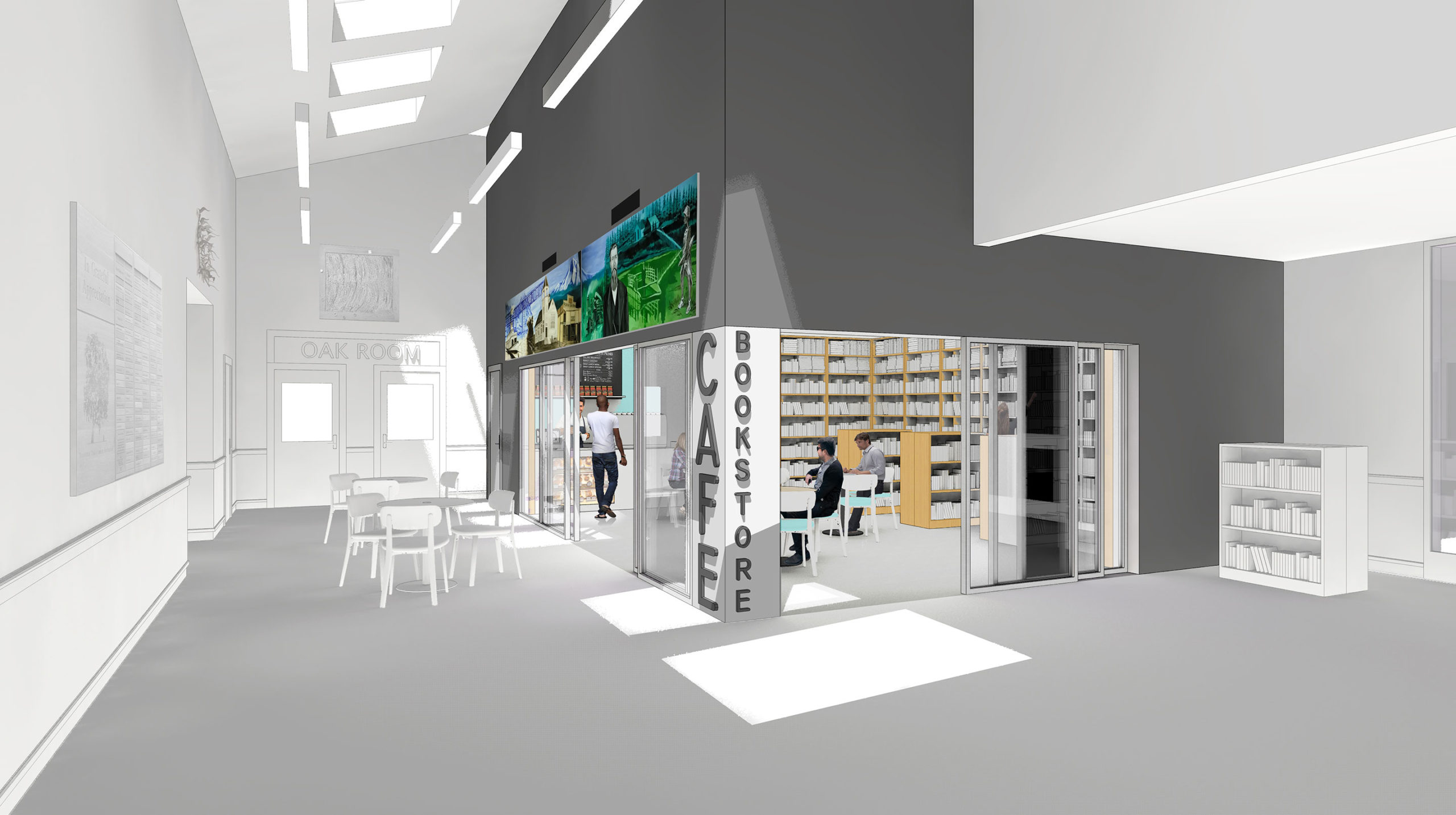 Wilsonville Public Library Improvements Woofter Bolch Architecture