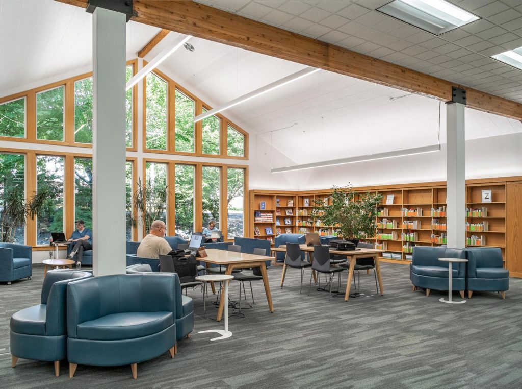 Wilsonville Public Library Improvements Woofter Bolch Architecture