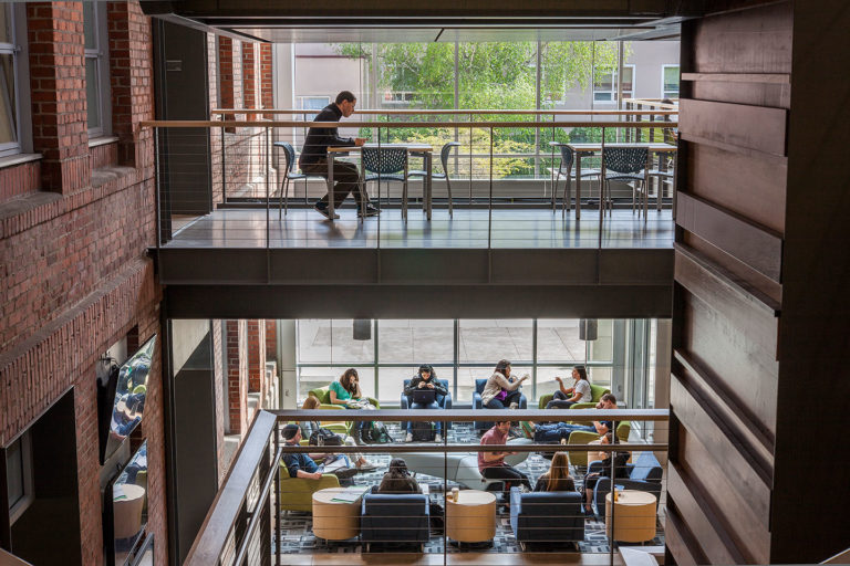 UO Allen Hall School of Journalism and Communication Woofter Bolch