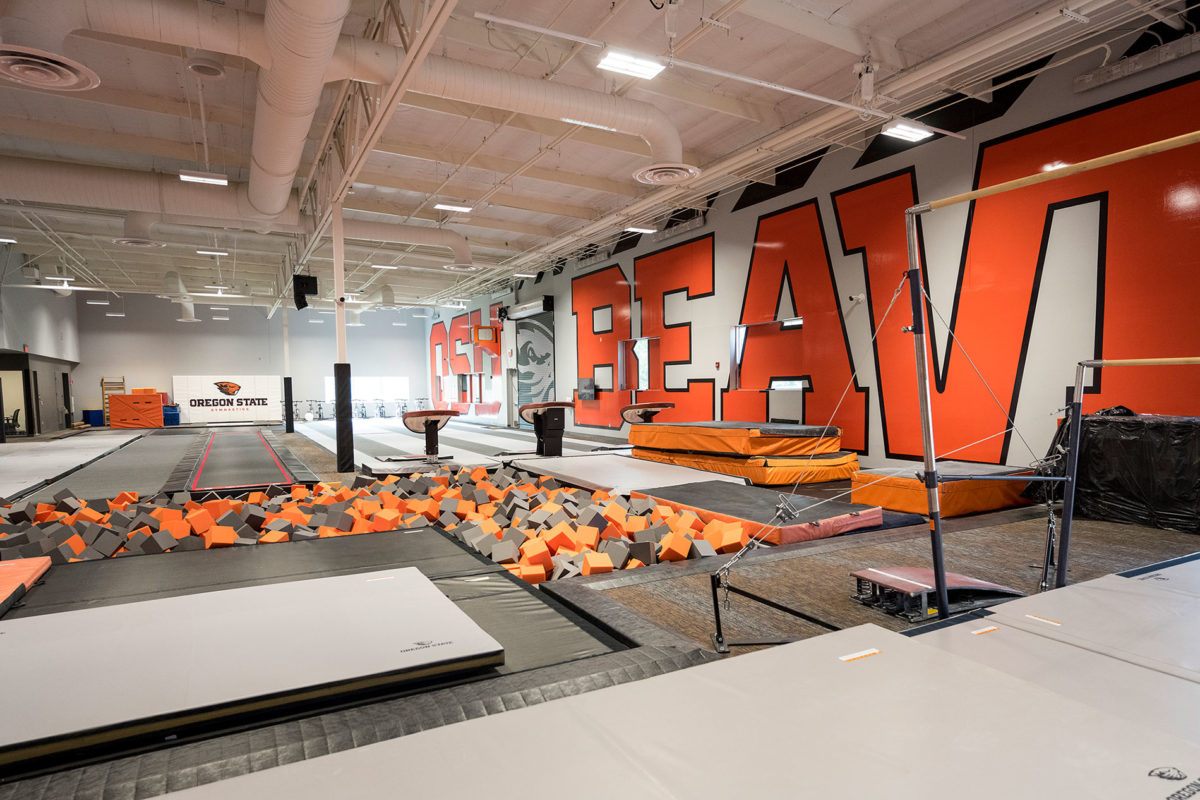 OSU Gymnastics Practice Facility Woofter Bolch Architecture